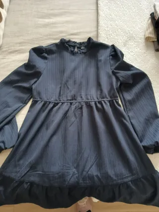 Vestido azul premamá talla única