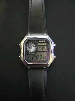 Casio Royale AE-1200 Steel Edition - Cassa Acciaio