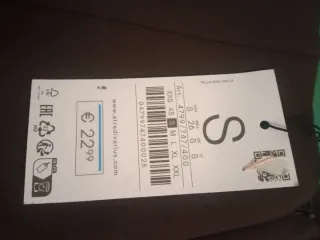 Falda pantalón Stradivarius marrón talla S