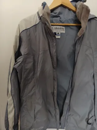 Chaqueta Columbia Talla M Azul/Gris