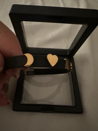 Pulsera Oso Corazón Flor