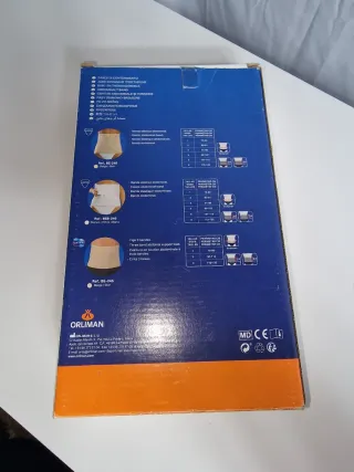 Faja Abdominal Orliman Talla XXXL Beige