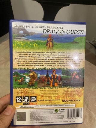 Dragon Quest El Periplo del Rey Maldito PS2 Estado