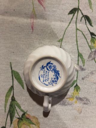 Set 4 Tazzine da Caffè in Porcellana