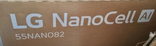 Smart TV LG 55 Negro NanoCell AI, modelo 55Nano082