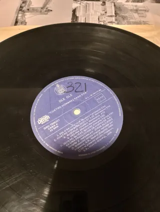 Vinilo Olé Olé - Cuatro hombres para Eva.