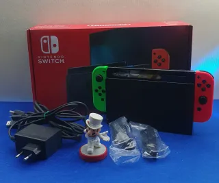 CONSOLA SWITCH COMPLETA CON MUCHOS JUEGUIS