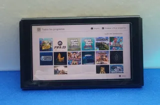 CONSOLA SWITCH COMPLETA CON MUCHOS JUEGUIS