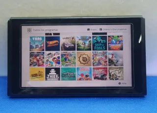 CONSOLA SWITCH COMPLETA CON MUCHOS JUEGUIS