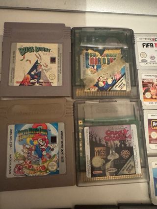 Lote 24 juegos Gameboy, Nintendo DS y 3DS