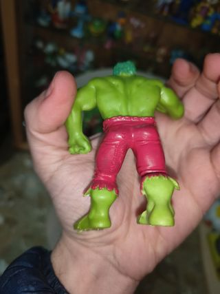 Figuras goma pvc años 80 Hulk comics spain y Vicma