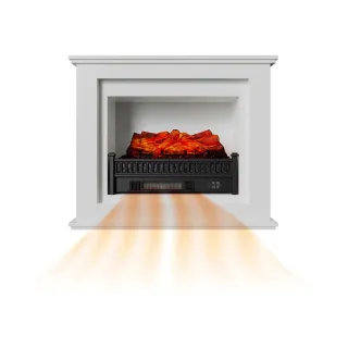 Kekai Chimenea eléctrica Bairon 90x30x75 cm 1820W