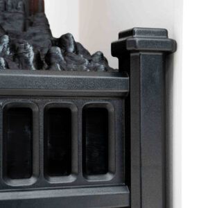 Kekai Chimenea eléctrica Bairon 90x30x75 cm 1820W