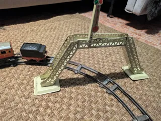 Tren de hojalata antiguo años 40