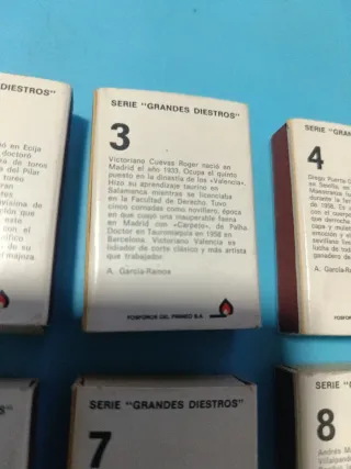 Scatole di fiammiferi, lotto 12, vuote