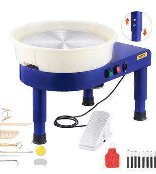 Torno Cerámica VEVOR 35cm 450W Ajustable