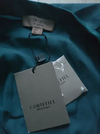 Camisa verde mujer CORTEFIEL