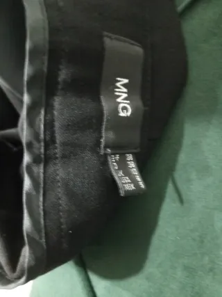 Pantalones Palazzo Mango Negros