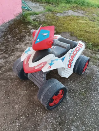 Bicicleta infantil azul y rosa