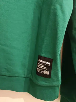 Felpa Selected Homme uomo verde M nuova