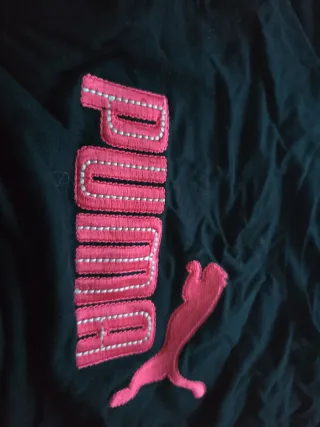 Camiseta Puma Mujer Negra