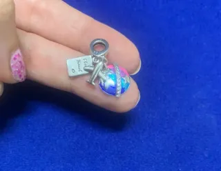 Charm Globo Avión Maleta Viaje pulsera Pandora