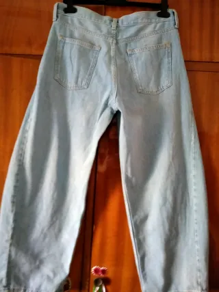 Vaqueros anchos Barrel de mujer sin estrenar