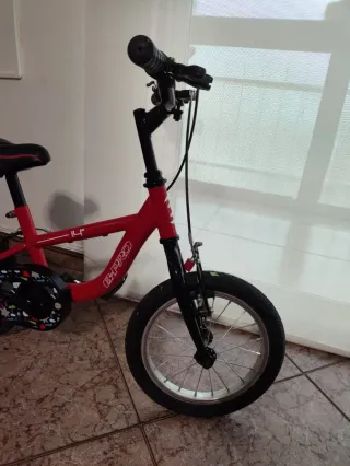 Bicicleta niño con ruedines