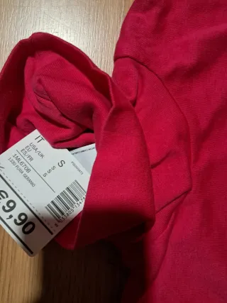Camisola gola alta rosa Tezenis