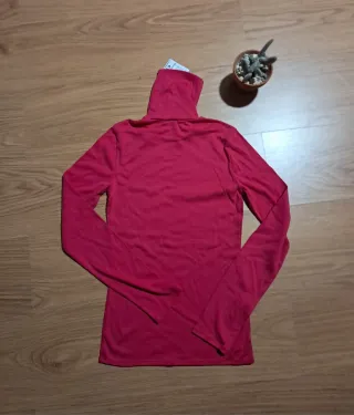 Camisola gola alta rosa Tezenis