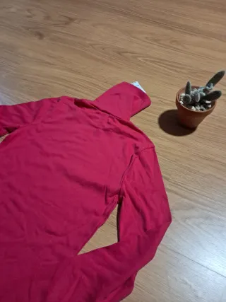 Camisola gola alta rosa Tezenis