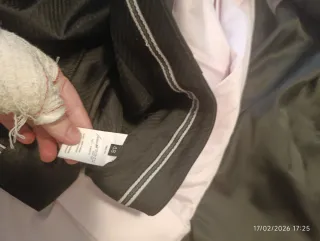 Traje de hombre talla 48 negro y regalo camisa ros