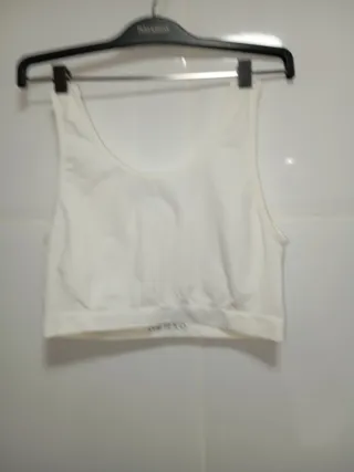 Sujetador deportivo Nehao blanco L/XL