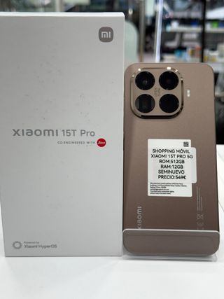 Xiaomi 15T Pro 512GB/12GB RAM con fattura e garanzia