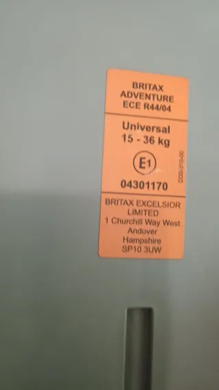 Silla Coche Britax Römer Adventure Gr. 2-3