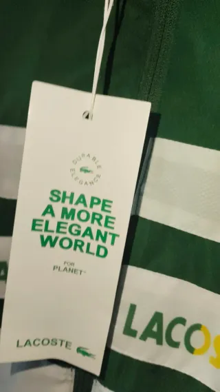 Chándal completo Lacoste verde y blanco