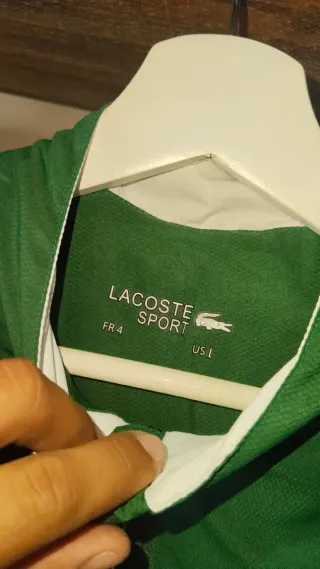 Chándal completo Lacoste verde y blanco