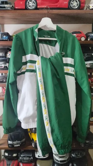 Chándal completo Lacoste verde y blanco