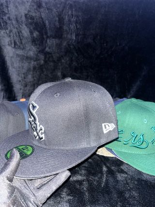 Gorra New Era Chicago White Sox Negra 7 1/4