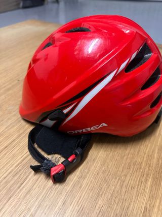 Casco Ciclismo Infantil Orbea Rojo