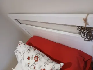 2 Cabeceros Cama 90 Blanco Juvenil