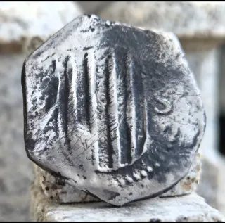 Moneda Plata 5 Sous Guerra Segadors