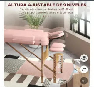 Camilla de masaje portátil nueva