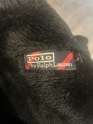 Chaqueta ante negra Polo Ralph Lauren