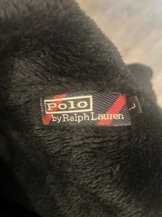 Chaqueta ante negra Polo Ralph Lauren