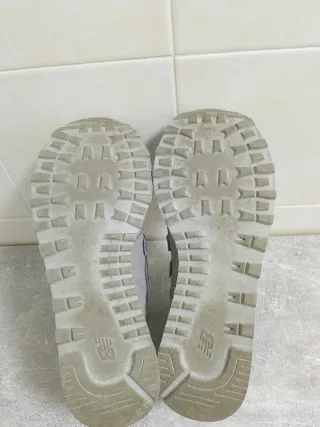 New Balance 574 Sneakers Donna Grigio Bianco