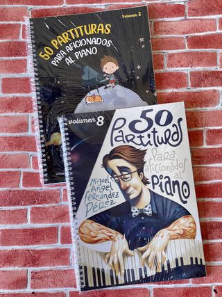 Colección Completa-10 Libros "50 Partituras Piano"
