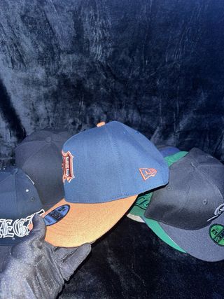 Gorra New Era 9FORTY Azul y Marrón