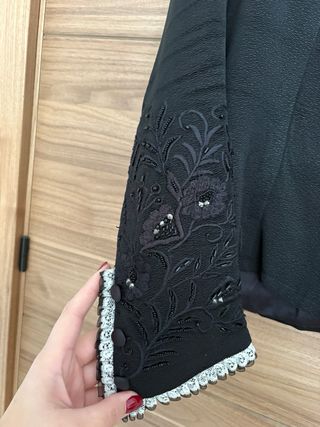 Corpiño Novia Alicantina Negro