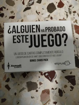 ¿Alguien ha probado este juego? Asmadi